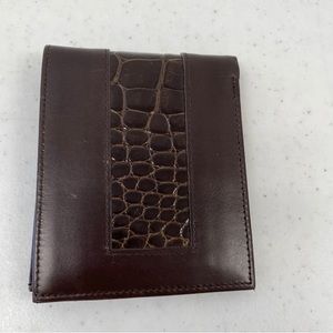 Tiffany & Co. Mens Brown Wallet Made In USA
